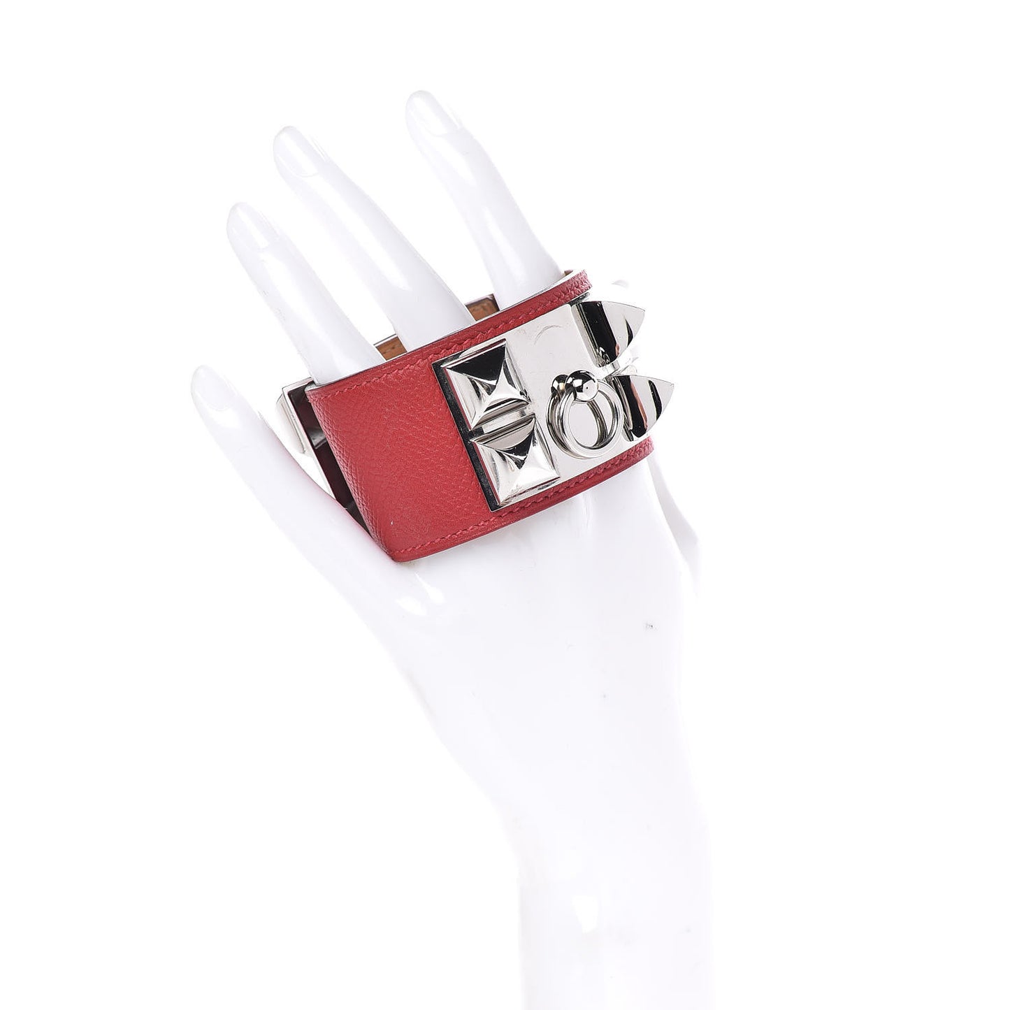 Epsom Collier de Chien CDC Bracelet S Rouge Casaque