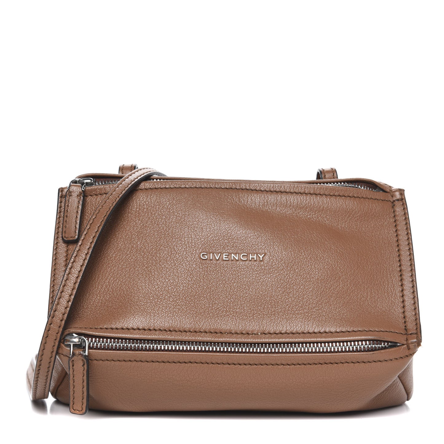 Sugar Goatskin Mini Pandora Tan