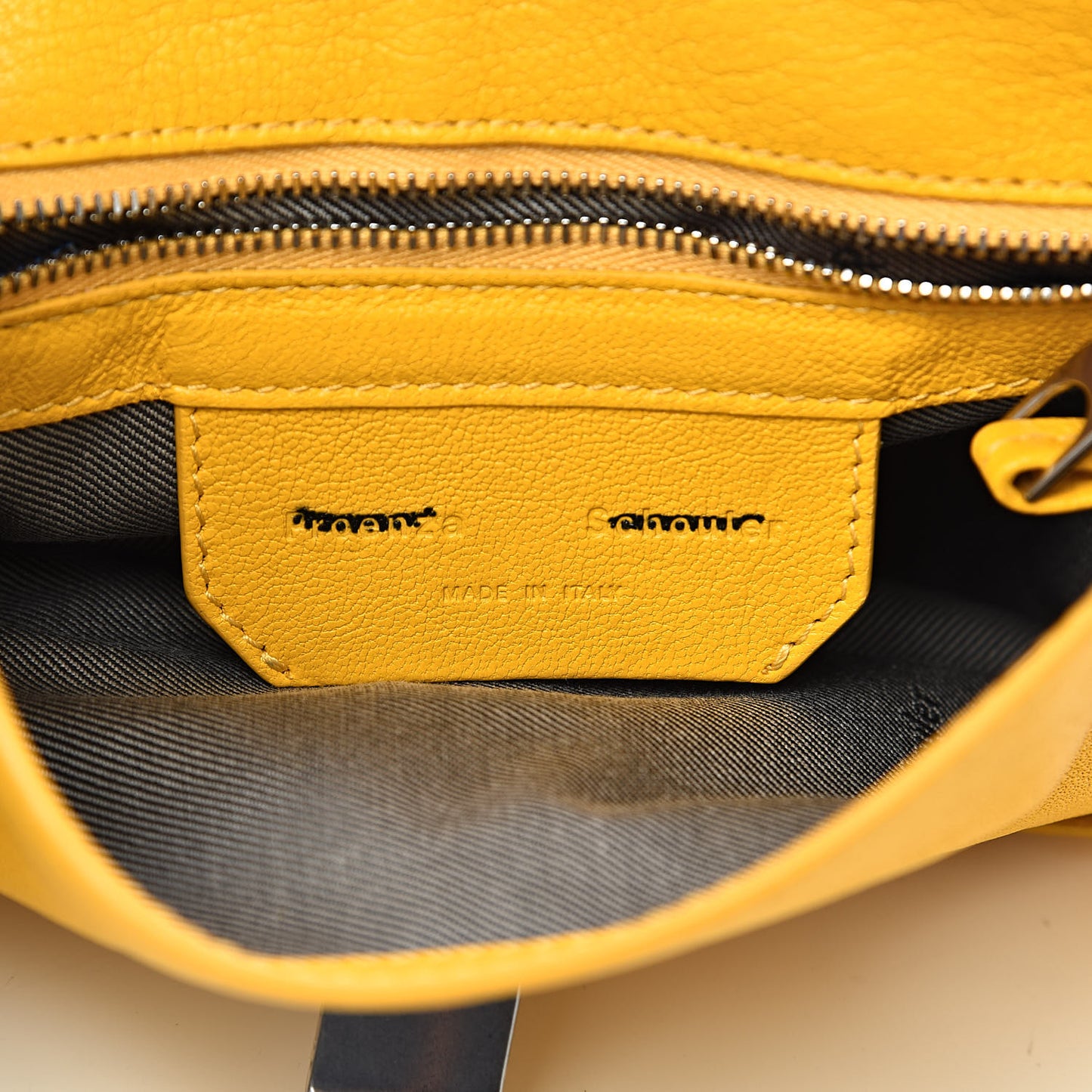 Lambskin PS1 Mini Crossbody Bag Lemon