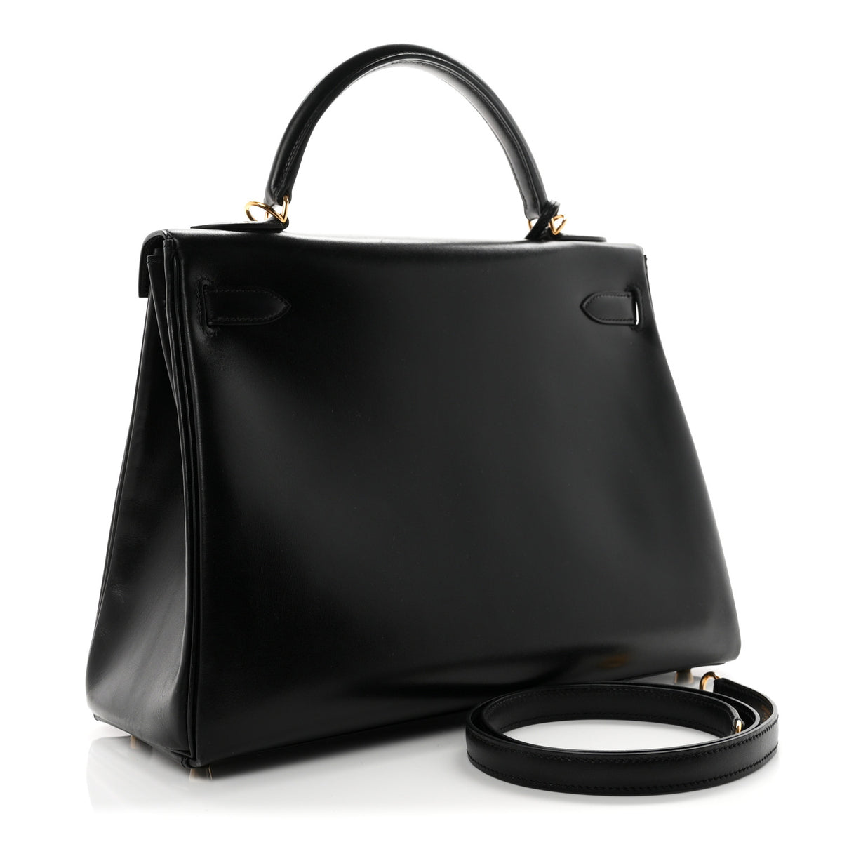 Hermes Box Kelly Retourne 32 Black 3 of 11