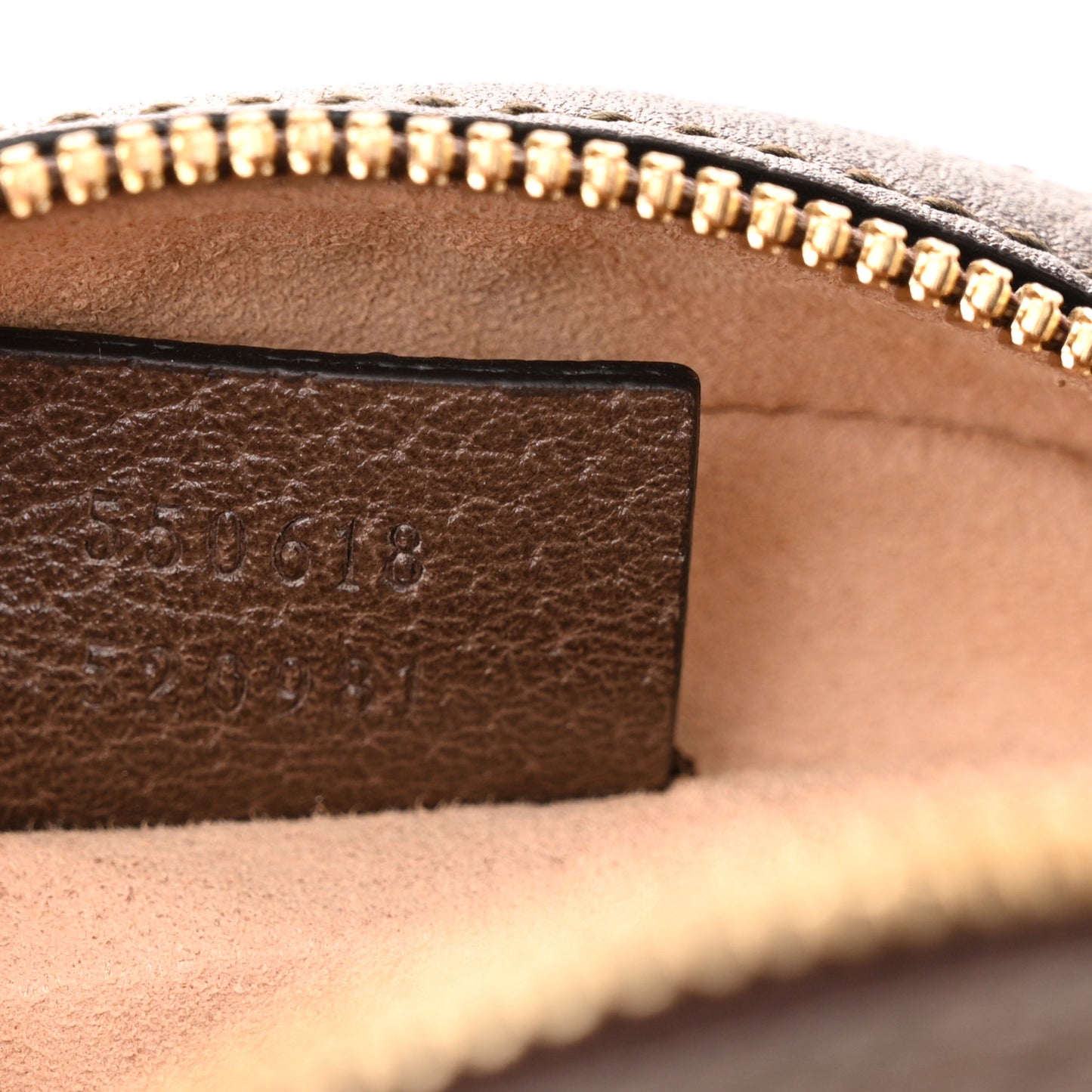 GG Supreme Monogram Web Mini Ophidia Round Shoulder Bag Brown