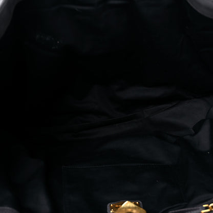 Miu Miu Nappa Matelasse Shopping Tote Prugna 5 of 27