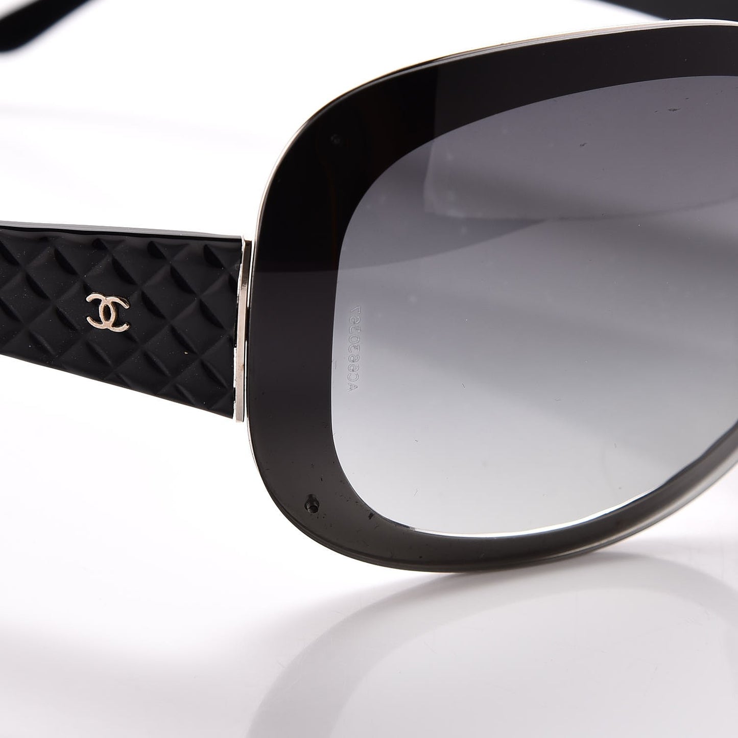 Quilted CC Sunglasses 4159 Black