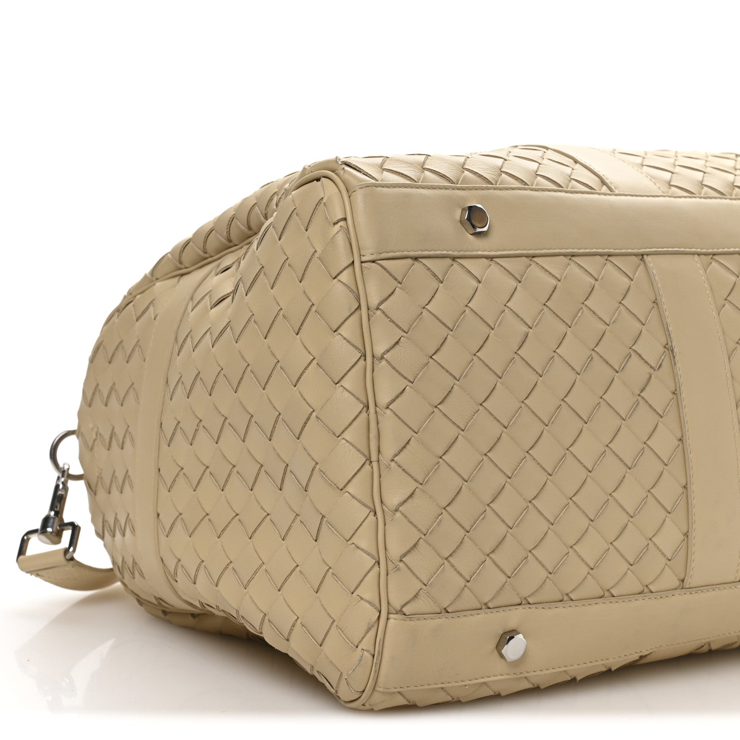 Bottega Veneta Nappa Intrecciato Large Duffel Porridge 9 of 10