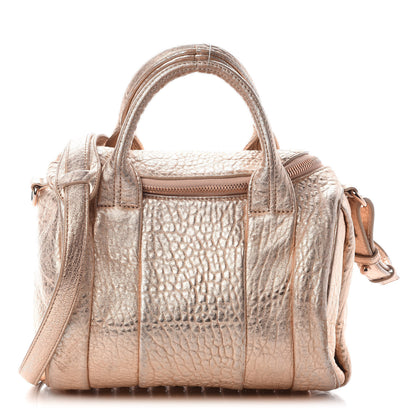Alexander Wang Metallic Pebbled Lambskin Rockie Rose Gold Hardware 1 of 7