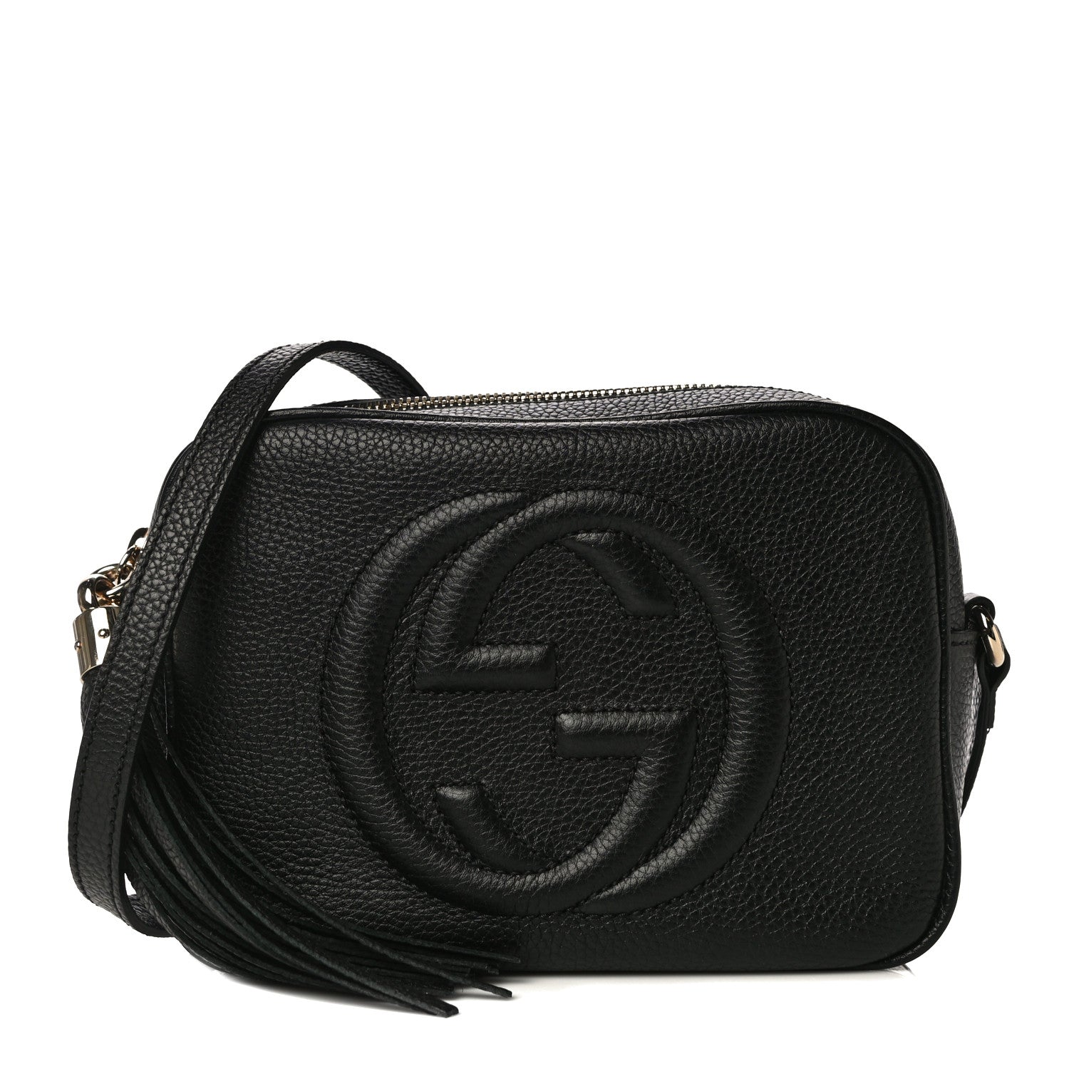 Gucci Pebbled Calfskin Small Soho Disco Bag Black 1 of 11