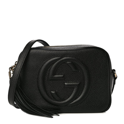 Gucci Pebbled Calfskin Small Soho Disco Bag Black 1 of 11