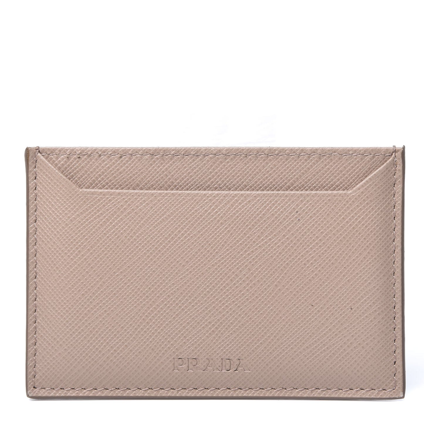 Saffiano Card Case Cammeo