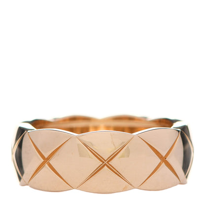 Chanel 18K Yellow Gold Small Coco Crush Ring 49 4.75 3 of 6