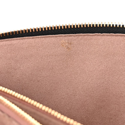 Louis Vuitton Lambskin Embossed Monogram Coussin PM Black 12 of 15