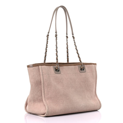 Chanel Canvas Small Deauville Tote Beige 2 of 16
