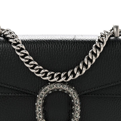 Gucci Calfskin Mini Dionysus Shoulder Bag Black 8 of 14