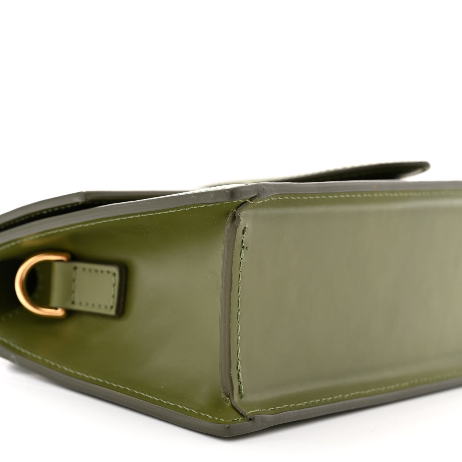 Jacquemus Smooth Calfskin Le Grand Bambino Khaki 8 of 11