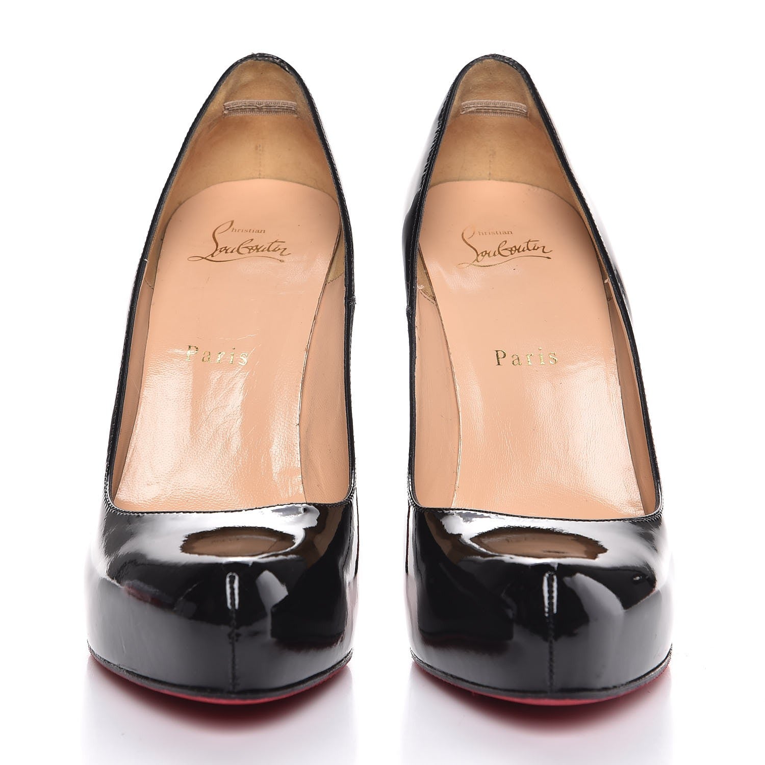 Christian Louboutin Patent Rolando 120 Pumps 38.5 Black 2 of 11