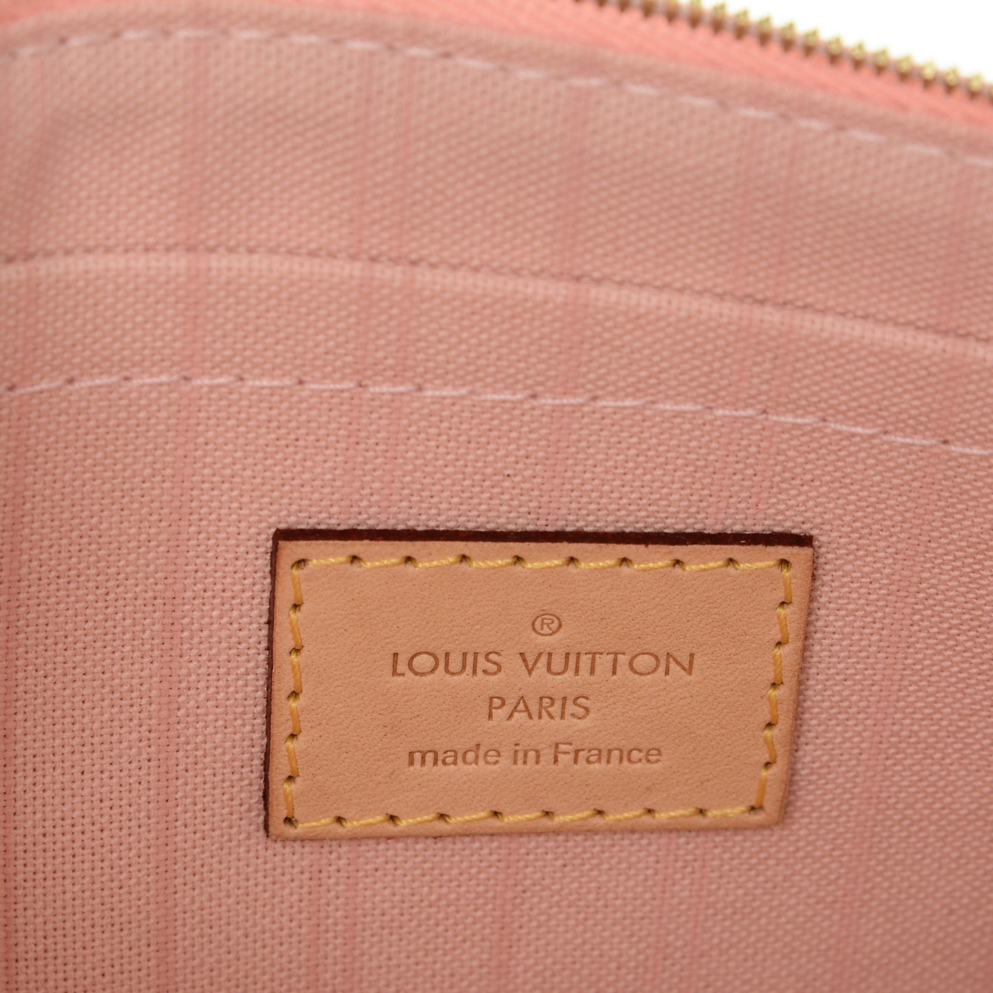 Damier Azur Neverfull MM GM Pochette Rose Ballerine