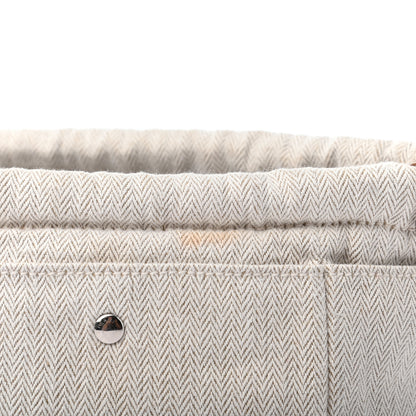 Hermes Canvas Barenia Fourbi 25 MM Pouch Naturel Fauve 8 of 8