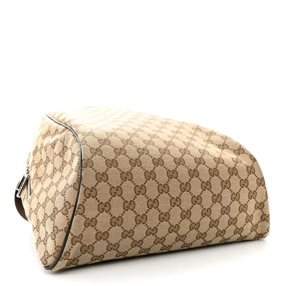 Gucci Monogram Travel Backpack Dark Brown 4 of 10