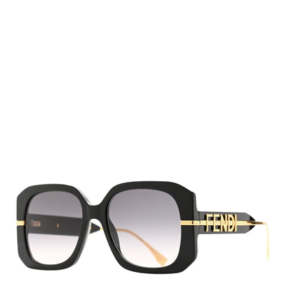 Fendi Acetate Fendigraphy Sunglasses FE40065F Black 1 of 6