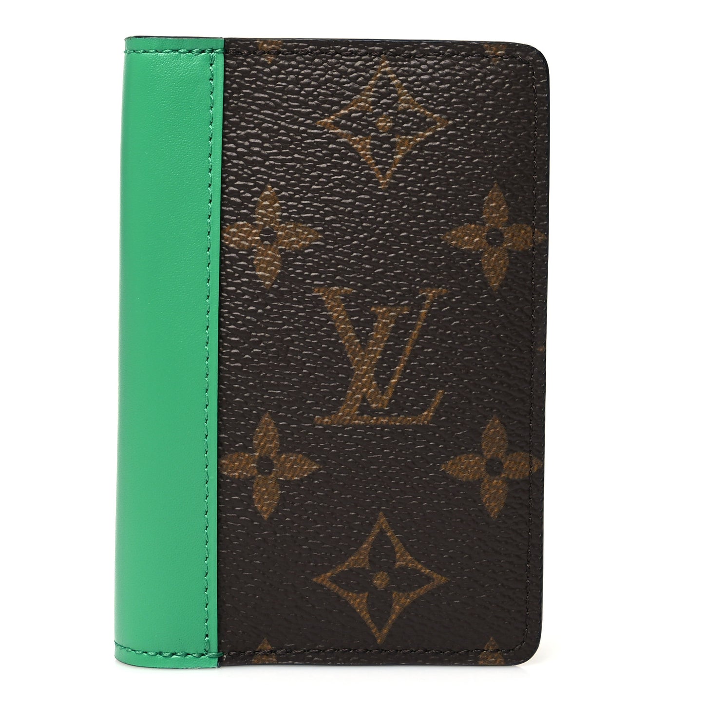Monogram Pocket Organizer NM Green