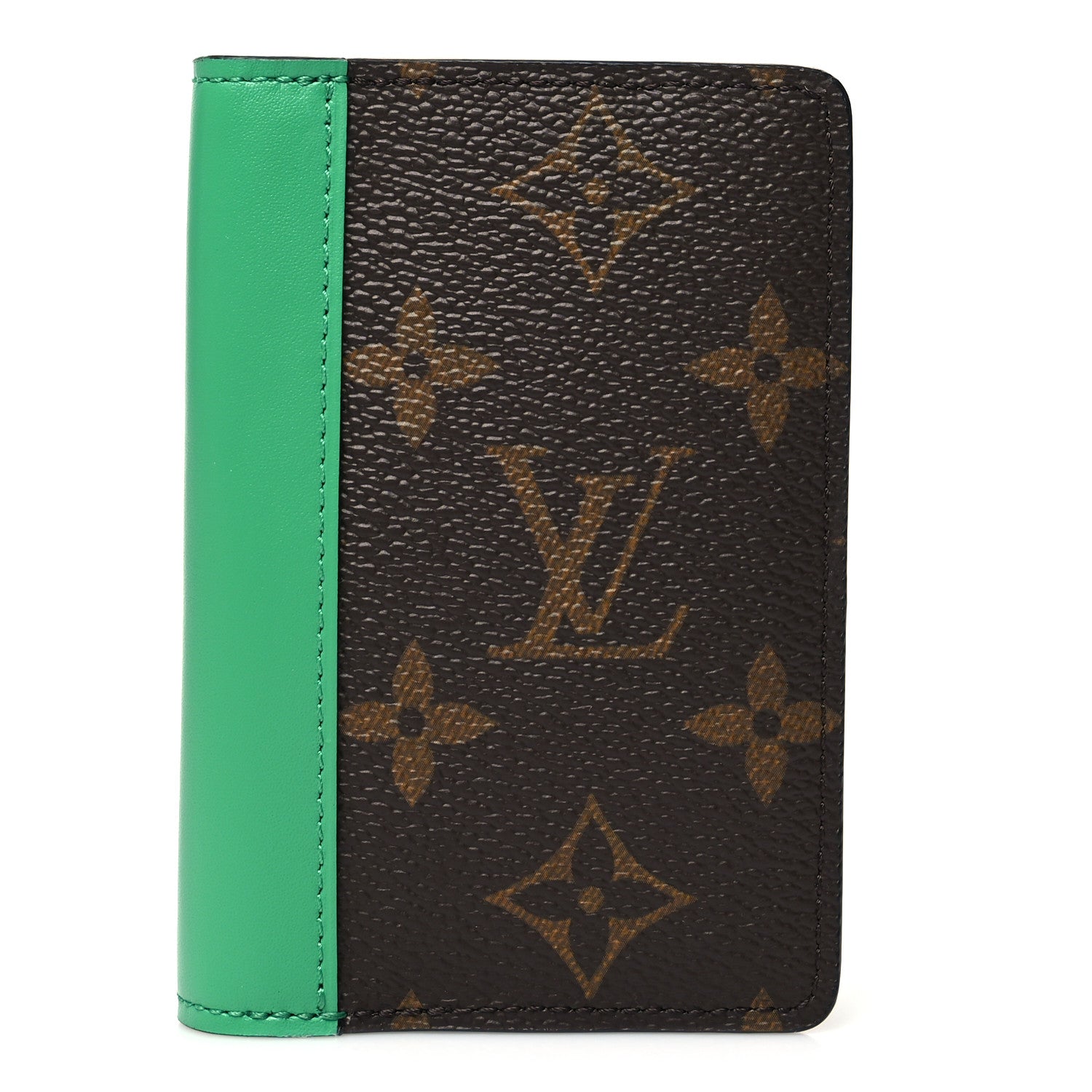 Louis Vuitton Monogram Pocket Organizer NM Green 1 of 9