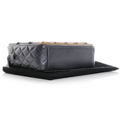 Chanel Metallic Lambskin Plexiglass Evening Art Flap Silver 4 of 7