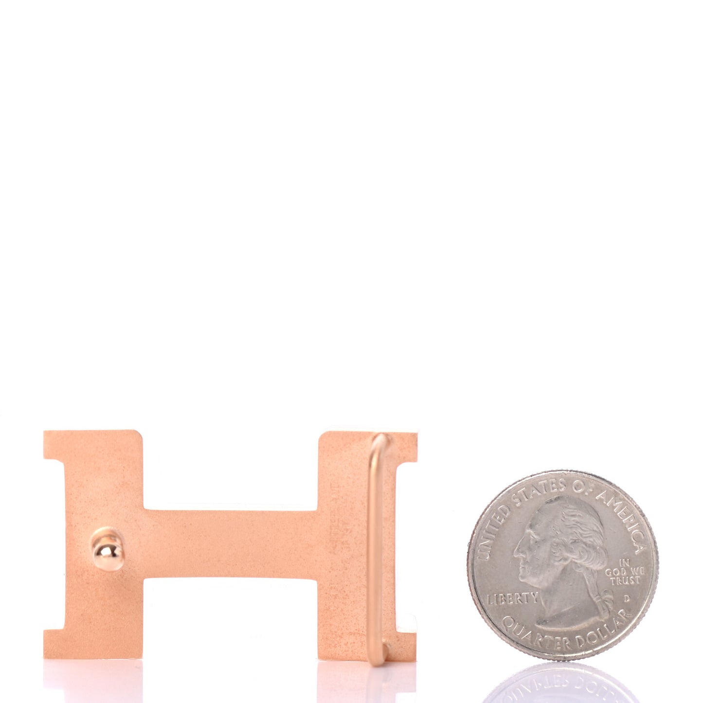 Polished Constance 24mm Belt Buckle Rose Gold