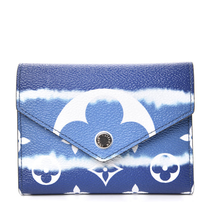 Louis Vuitton Monogram Escale Victorine Wallet Blue 1 of 8
