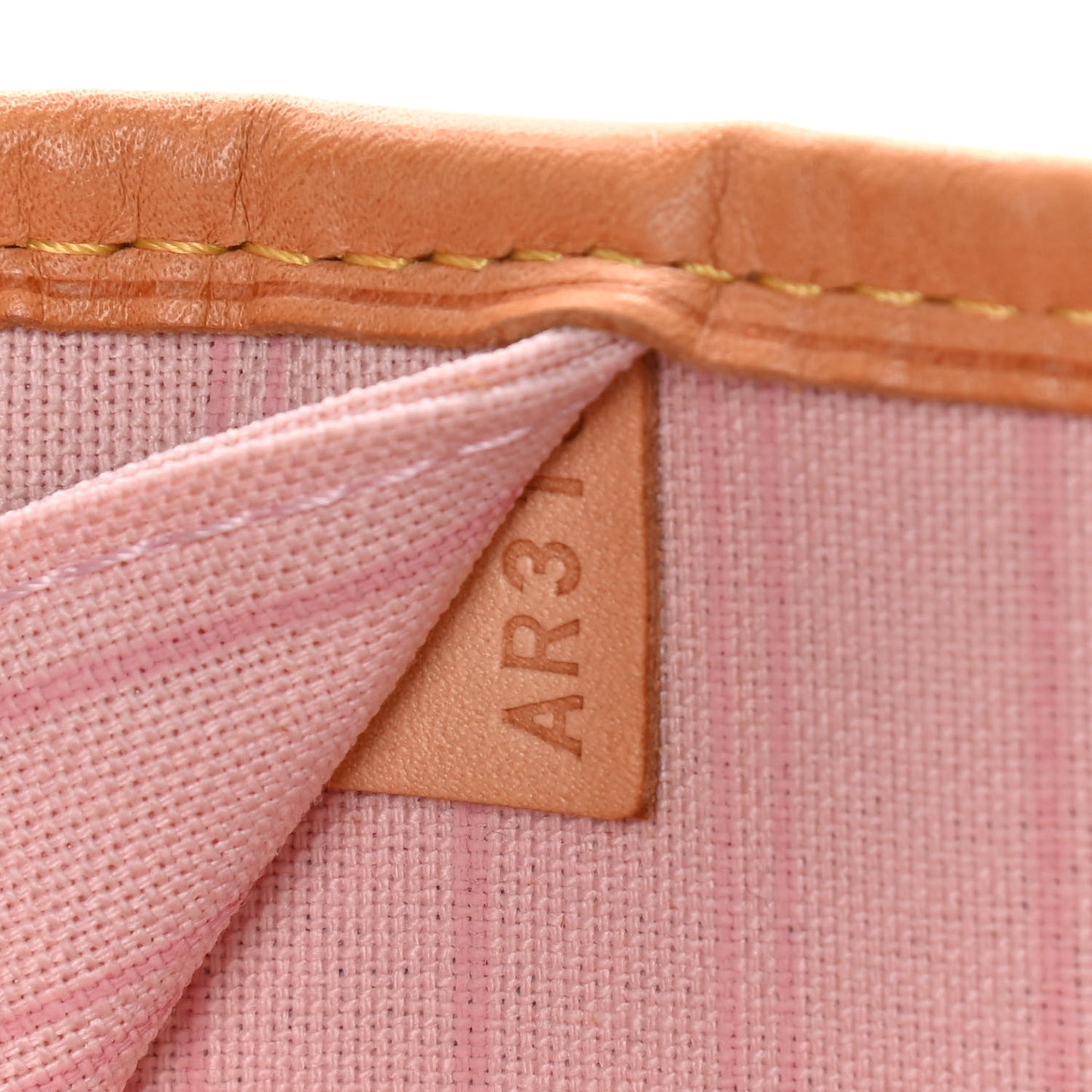 Damier Azur Neo Neverfull MM Rose Ballerine