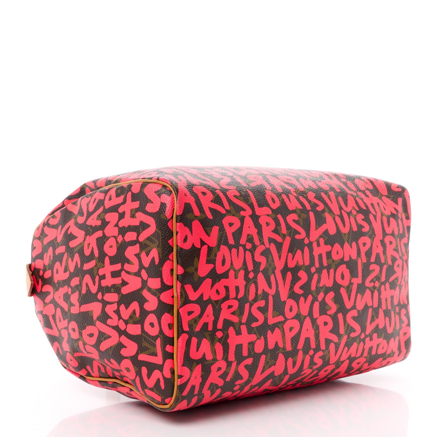 Louis Vuitton Monogram Graffiti Speedy 30 Fuchsia 4 of 15