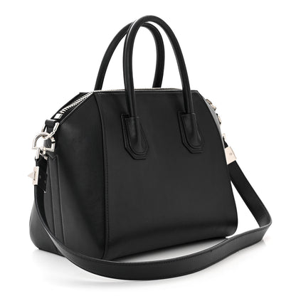 Givenchy Calfskin Signature Logo Small Antigona Black 3 of 11