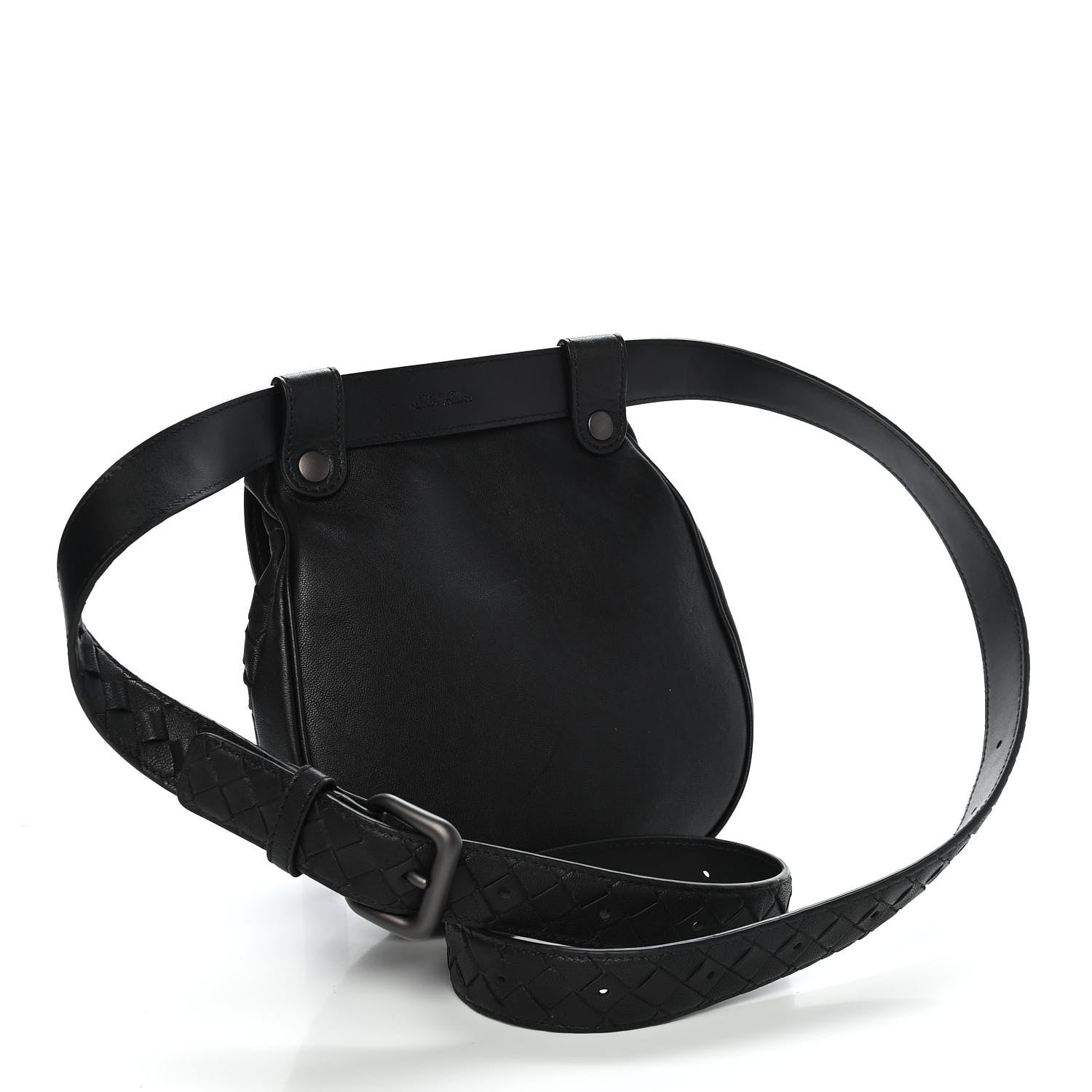 Bottega Veneta Nappa Intrecciato Belt Bag Black 3 of 10