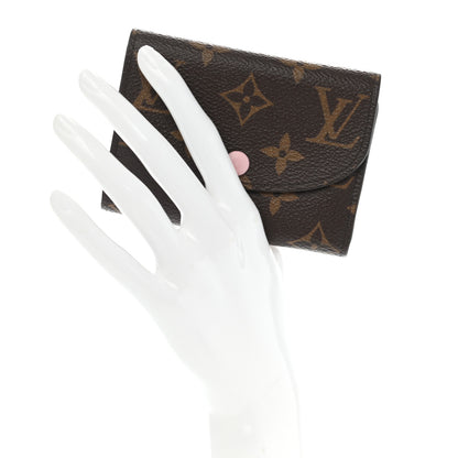 Louis Vuitton Monogram Rosalie Coin Purse Rose Ballerine 2 of 8