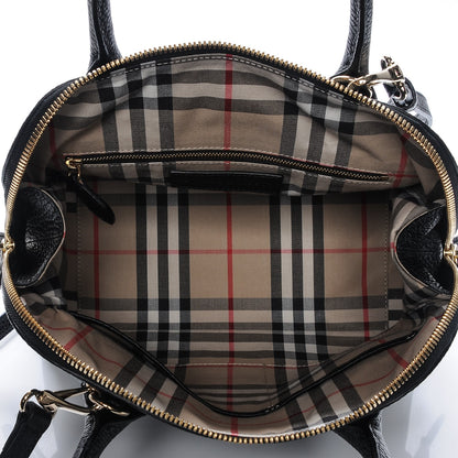 Burberry London Grainy Calfskin Small Greenwood Bowling Bag Black 5 of 8