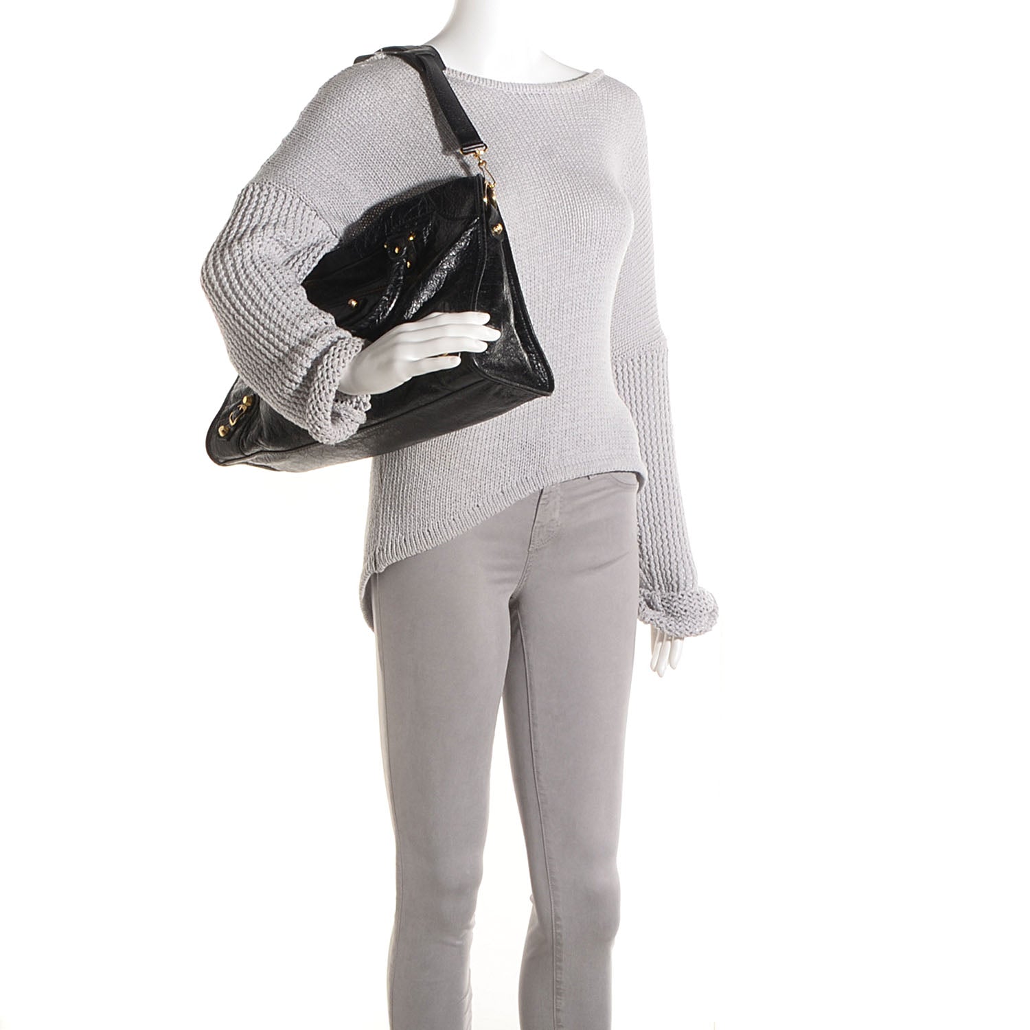 Balenciaga Agneau Giant 12 Gold Hardware City Black 2 of 10
