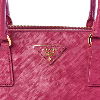 Prada Saffiano Medium Galleria Double Zip Tote Fuxia 8 of 11