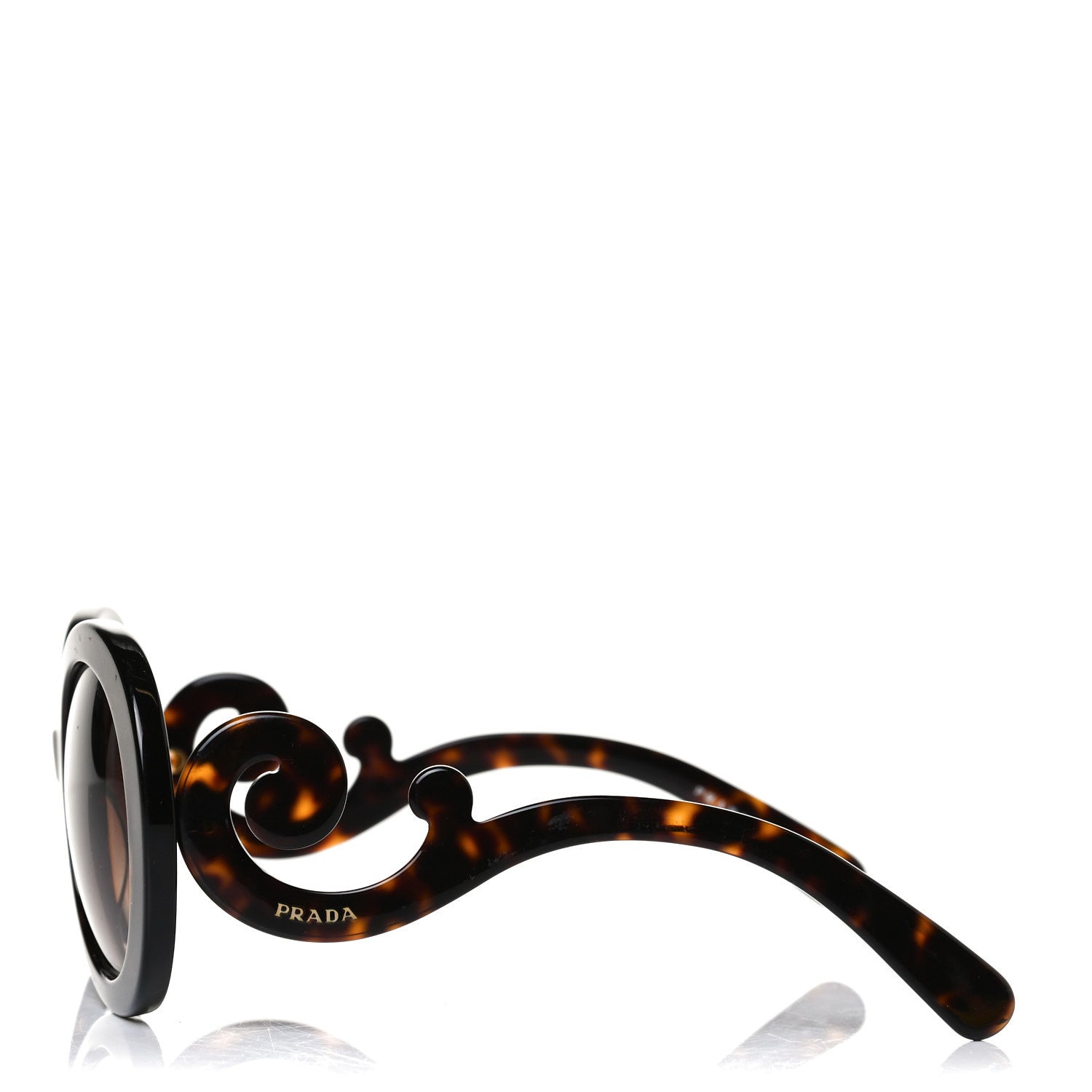 Prada Baroque Sunglasses SPR 27N Tortoise 3 of 7