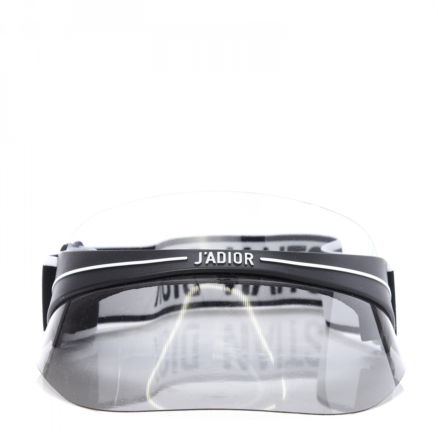 Christian Dior Mirrored DiorClub1 Sun Visor Black 3 of 8