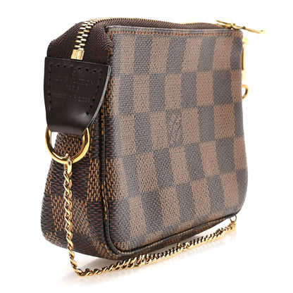 Louis Vuitton Damier Ebene Mini Pochette Accessories 3 of 8