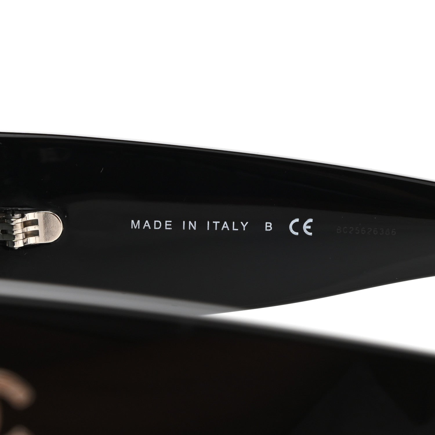 Chanel Acetate Rectangle Sunglasses 5435 Black Grey 6 of 8