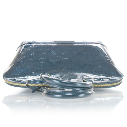 Louis Vuitton Vernis Alma MM Blue Nuit 4 of 12