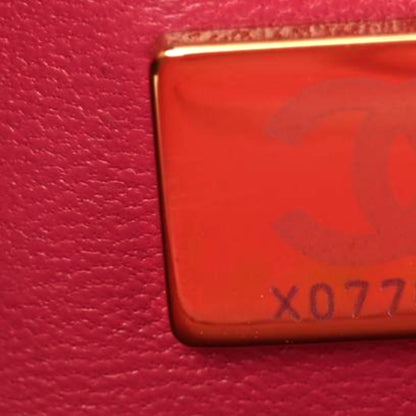 Chanel Caviar Quilted Small Double Flap Dark Pink 9 of 10