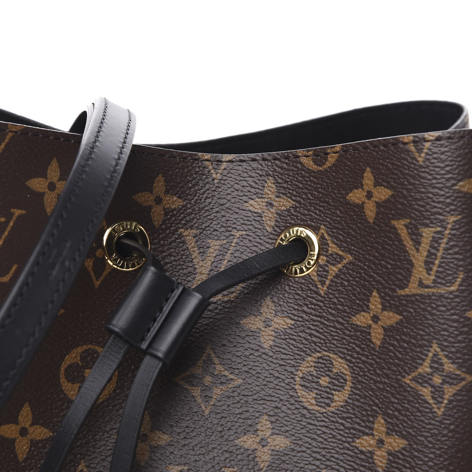 Louis Vuitton Monogram Neonoe MM Black 9 of 9