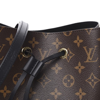 Louis Vuitton Monogram Neonoe MM Black 9 of 9