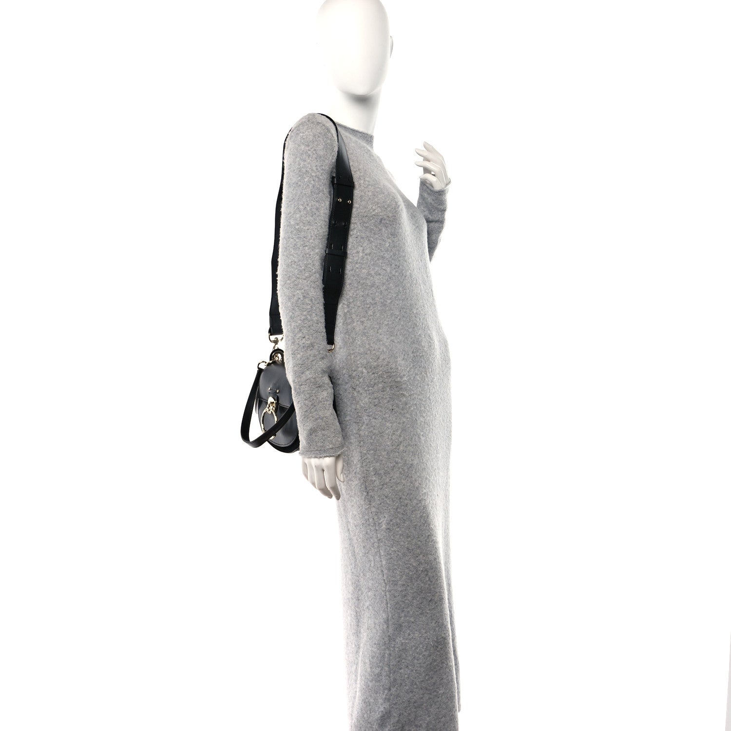 Chloe Calfskin Small Tess Bag Black 3 of 10