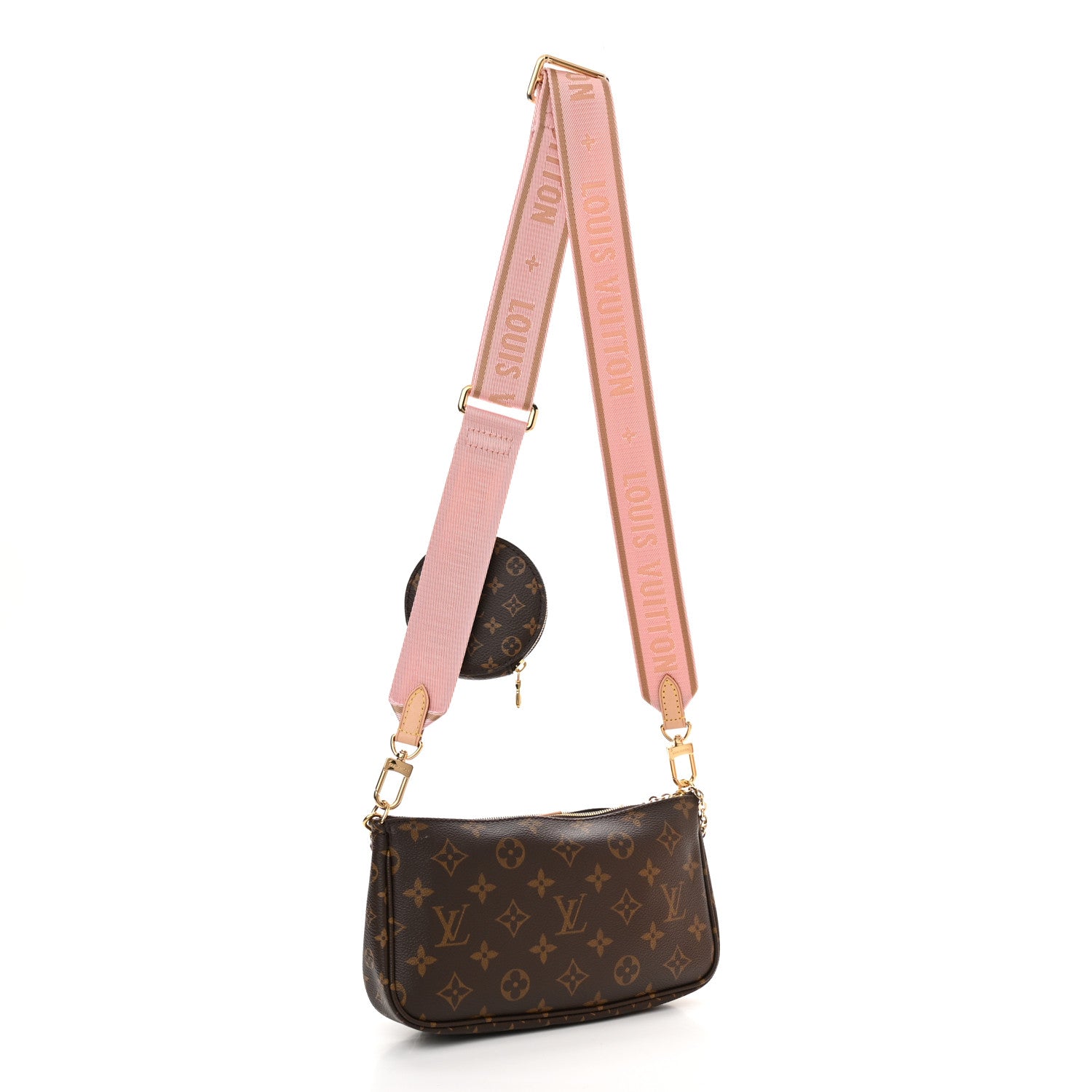 Louis Vuitton Monogram Multi Pochette Accessories Rose Clair 7 of 13