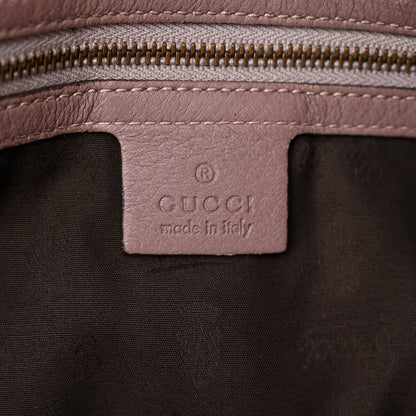 Gucci Pebbled Calfskin Large Jungle Tote Purple 6 of 13