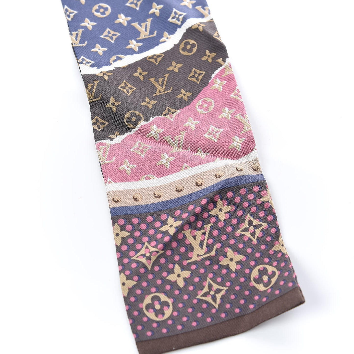 Silk Monogram Voyage Bandeau