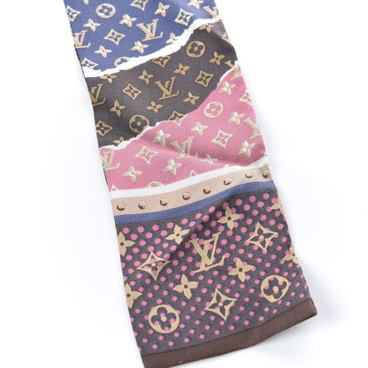 Louis Vuitton Silk Monogram Voyage Bandeau 3 of 5