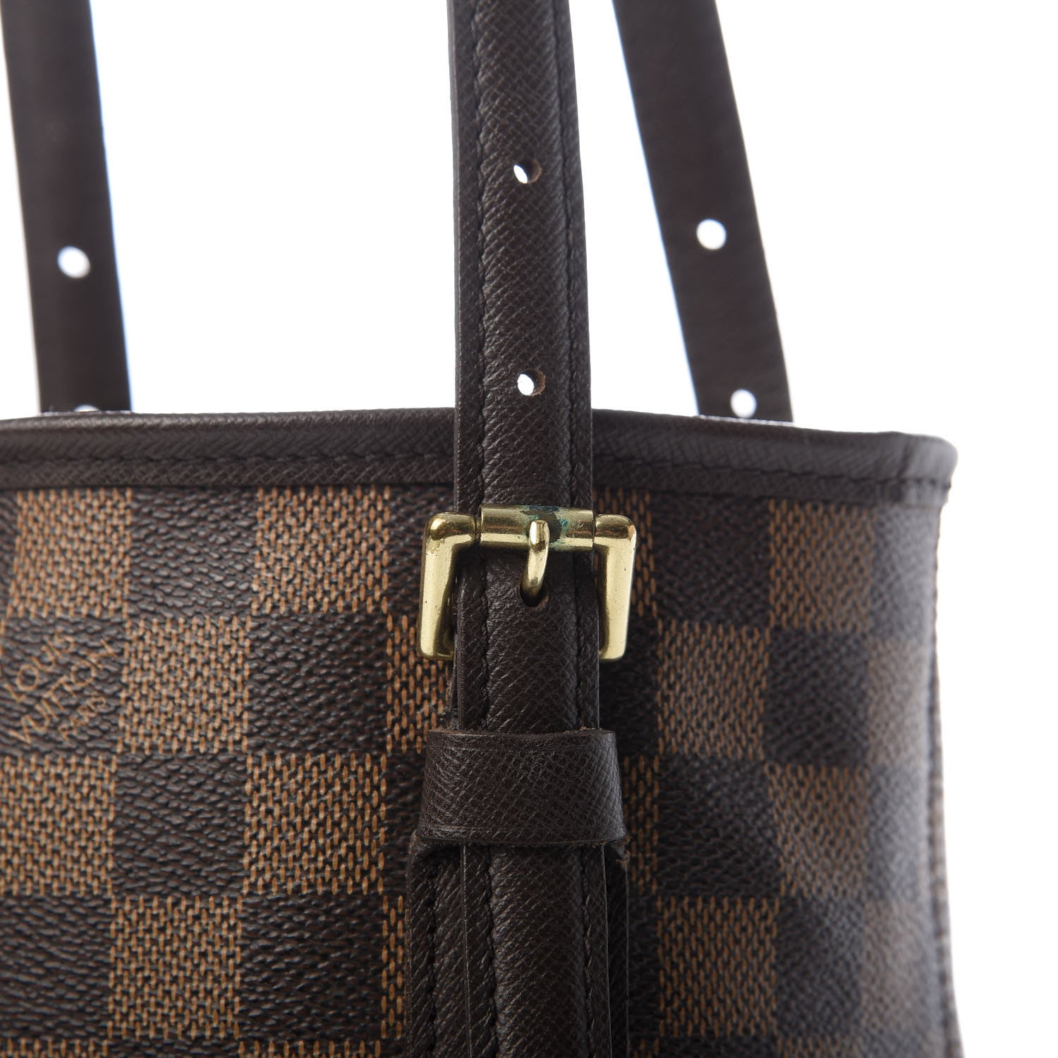 Louis Vuitton Damier Ebene Marais Bucket 23 10 of 10