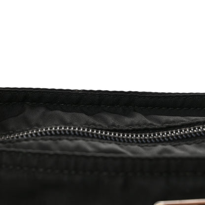 Prada Tessuto Nylon Flat Messenger Bag Black 15 of 16